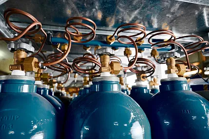 Обслуживание газовых баллонов